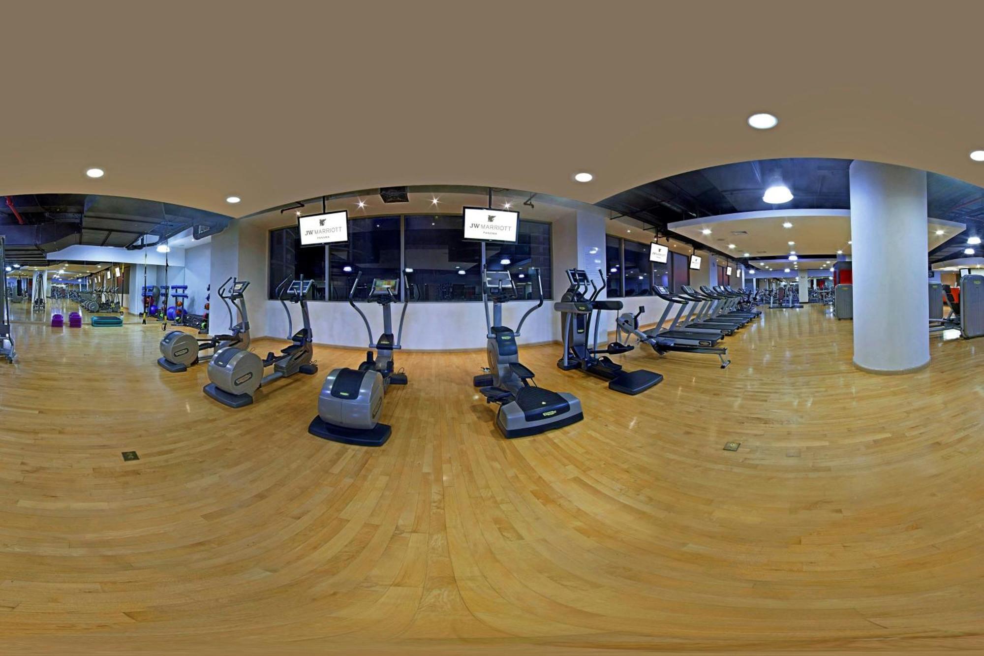 فندق جي دبليو ماريوت بنما مدينة باناما المظهر الخارجي الصورة 360° spherical panorama of a gym