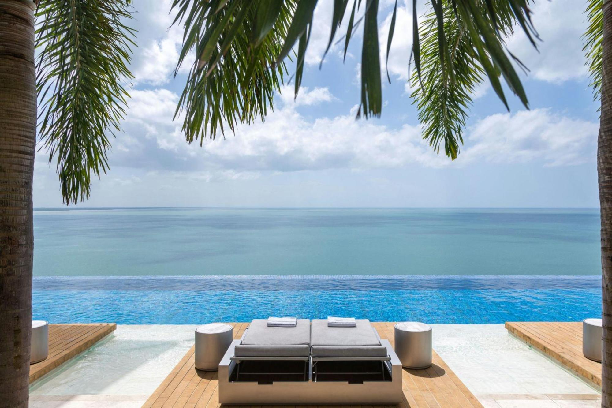 فندق جي دبليو ماريوت بنما مدينة باناما المظهر الخارجي الصورة View from the pool